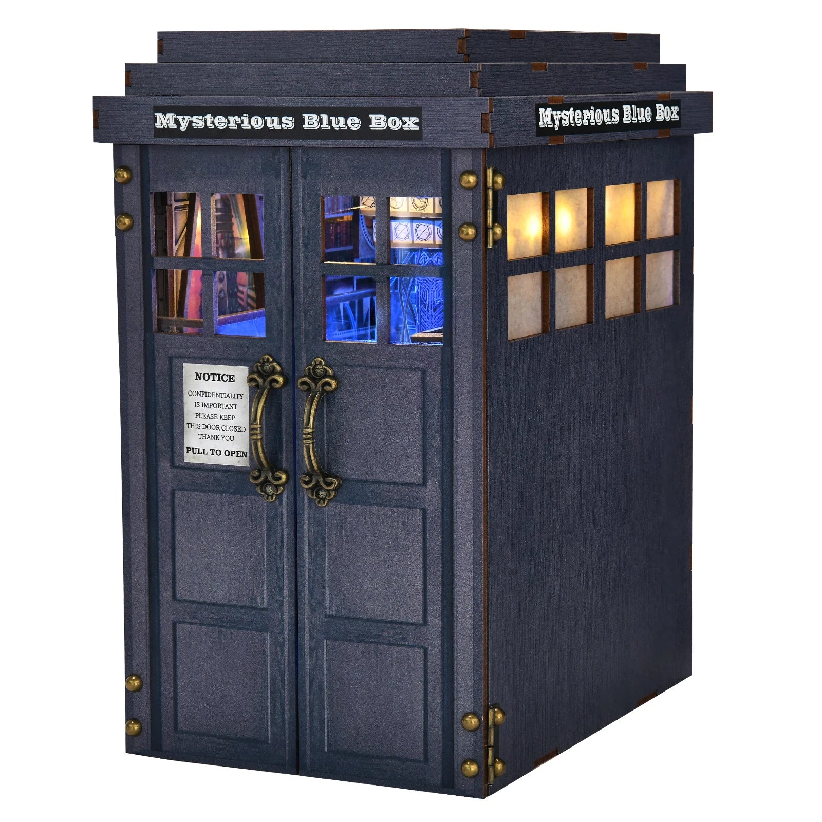 ASLOWSNAIL Book Nook Kit Mysterious Telephone Booth DIY 3D Puzzle - Home and Haven Store