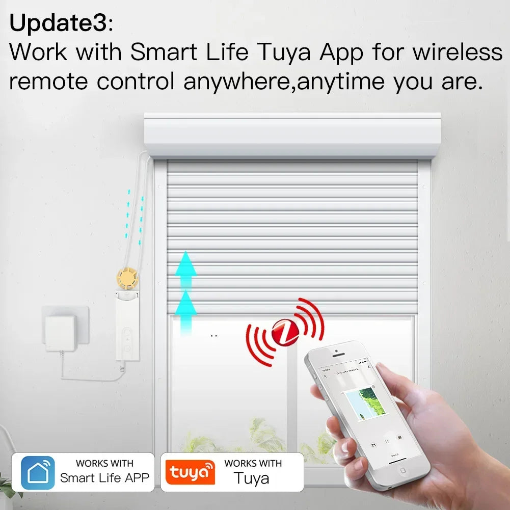 MOES ZigBee Smart DIY Motorized Roller Blinds Drive Hub Tuya - Home and Haven Store