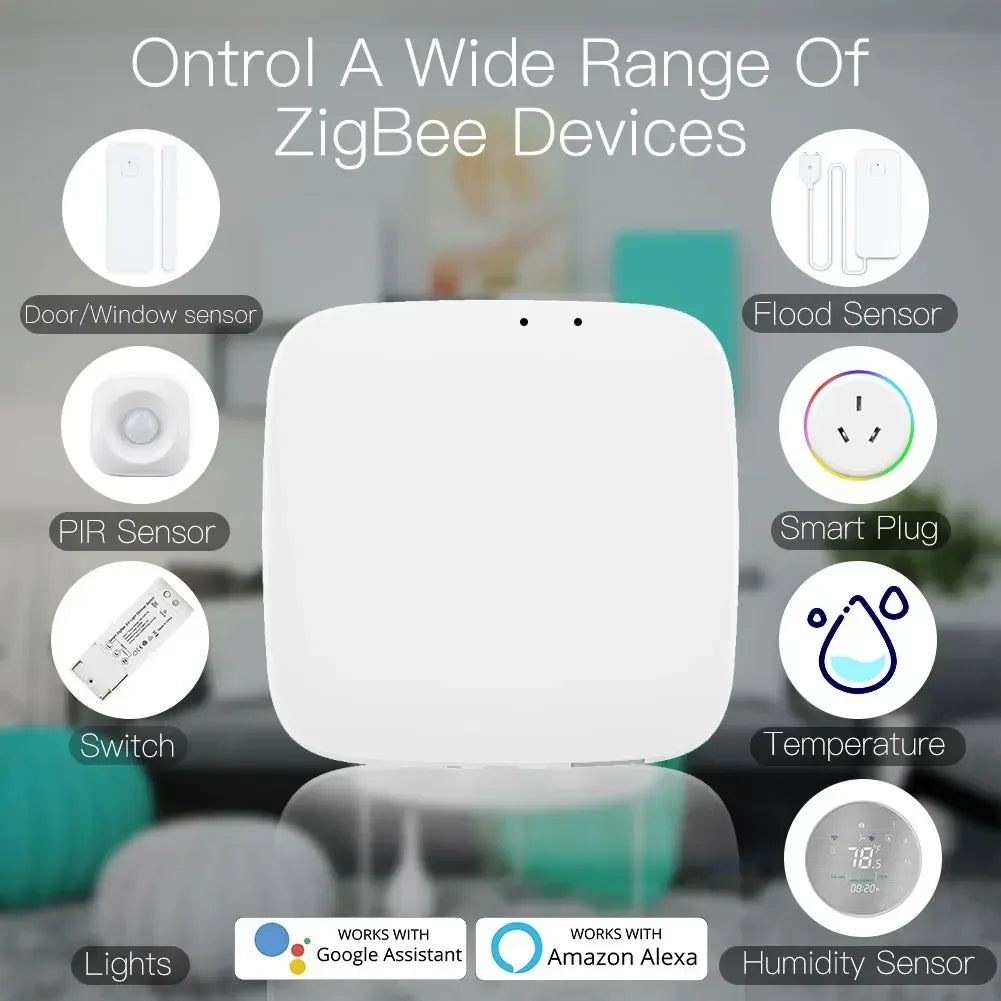 MOES ZigBee 3.0 Smart Gateway Hub for ZigBee Smart Home - Home and Haven Store