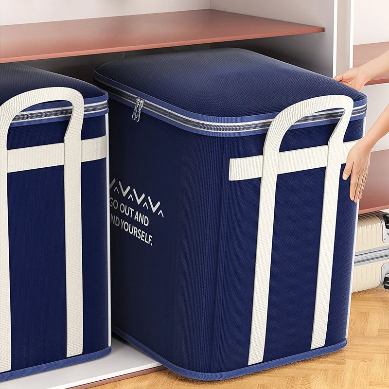Extra Large Handle Clothes Storage Bag Organizer For Bedding - Home and Haven Store