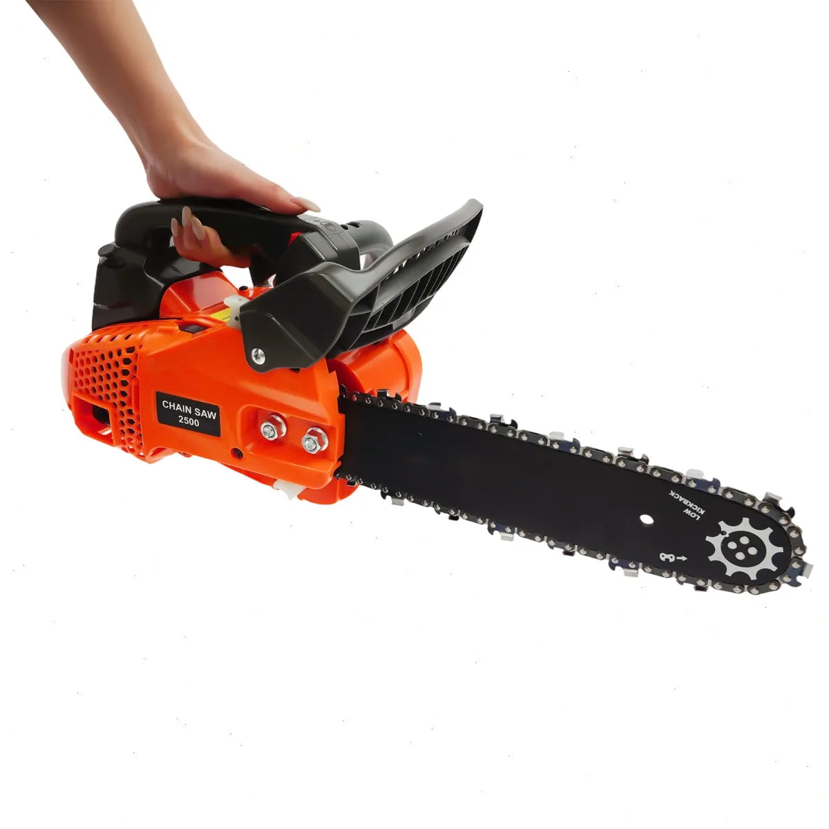 Bymaocar 12 Inch Gas Chain Saw 25.4cc 900W Top Handle
