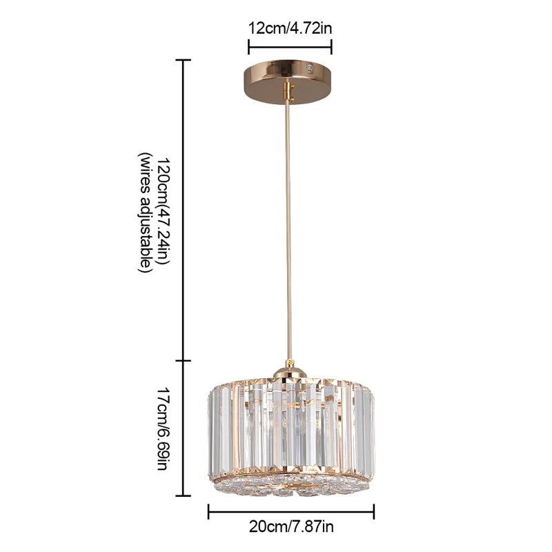 GreeLustr Modern Led Pendant Ceiling Light Fixture