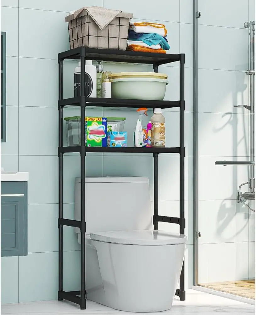 Twister 3 Tier Over Toilet Storage Cabinet Bathroom Organizer