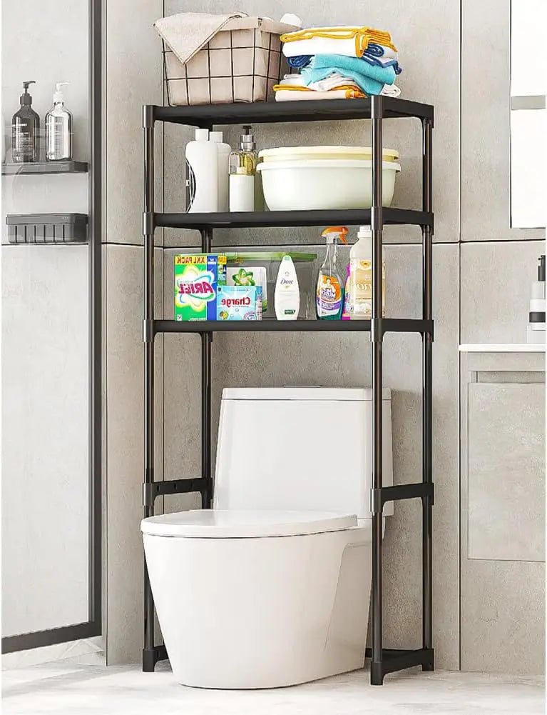 Twister 3 Tier Over Toilet Storage Cabinet Bathroom Organizer