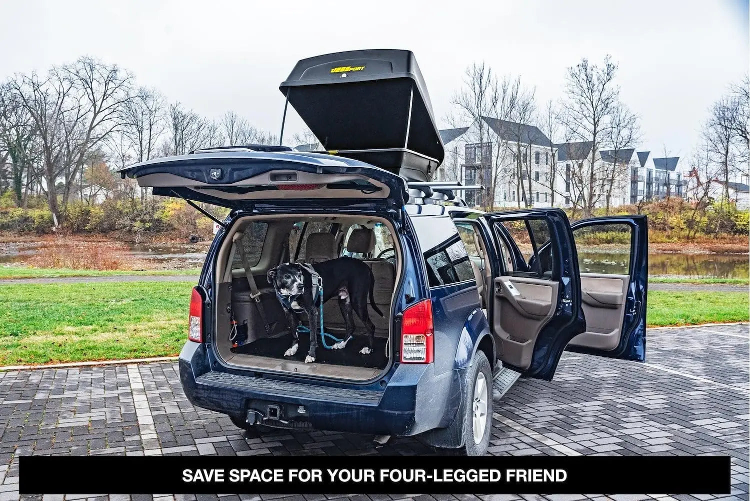 Rooftop Cargo Carrier For Car Storage Weatherproof Roof Rack - Home and Haven Store