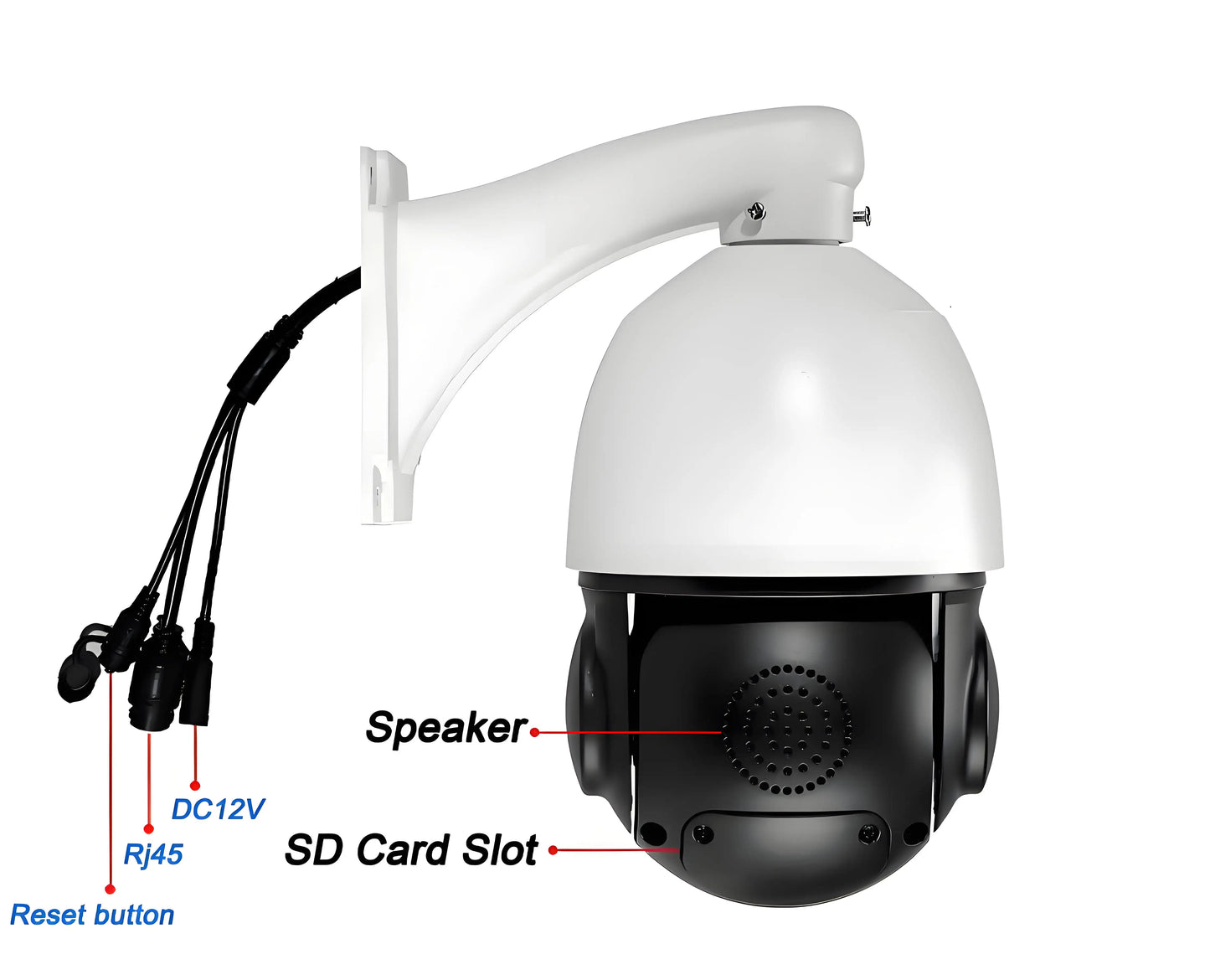 TVPSii Laser Infrared Full Color Auto Tracking PTZ Surveillance Camera