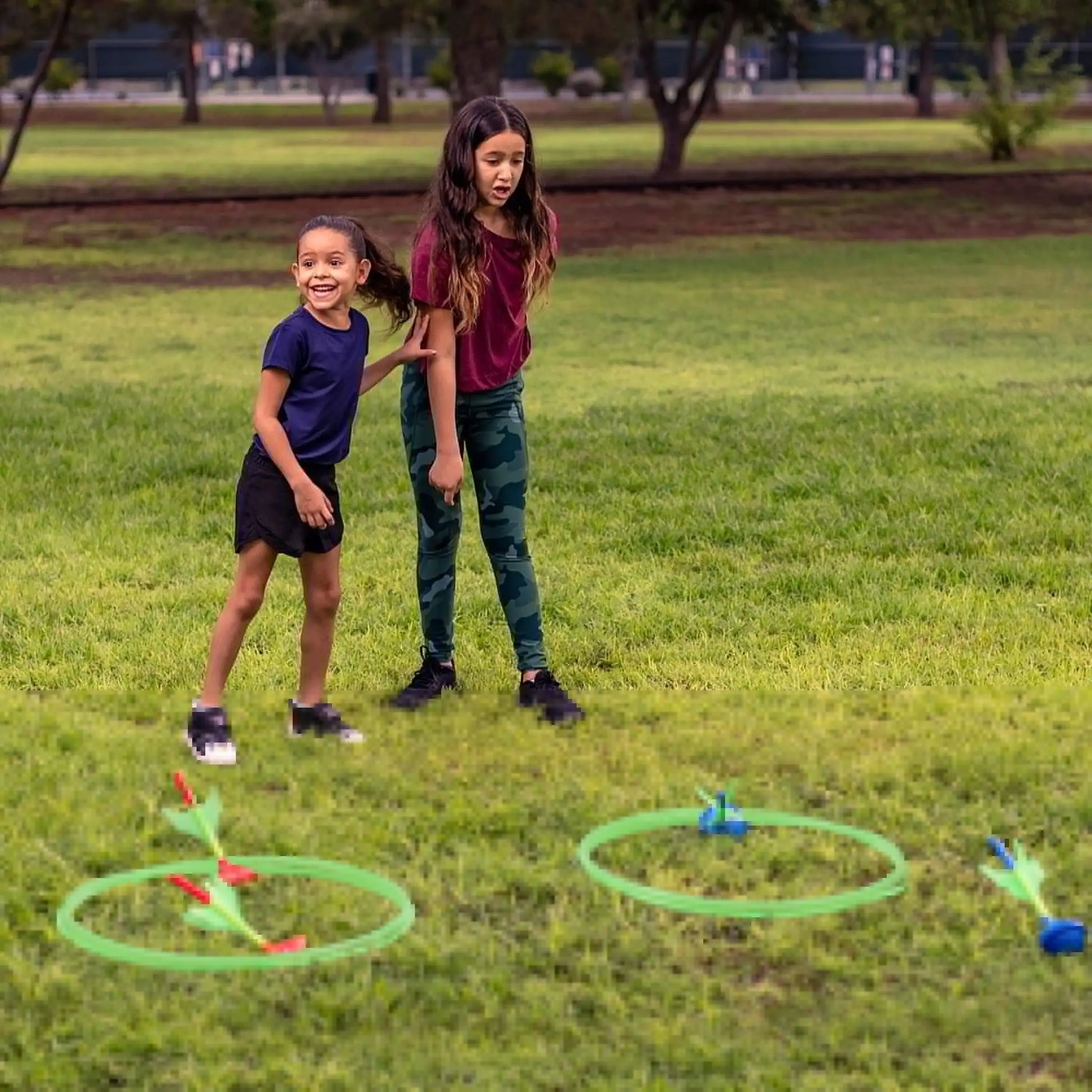 Joyfy Glow Lawn Darts Game Set for Kids and Adults - Home and Haven Store