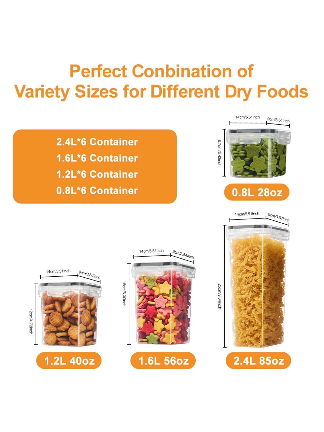 Airtight Food Storage Containers With Labels 24 Piece Set - Home and Haven Store
