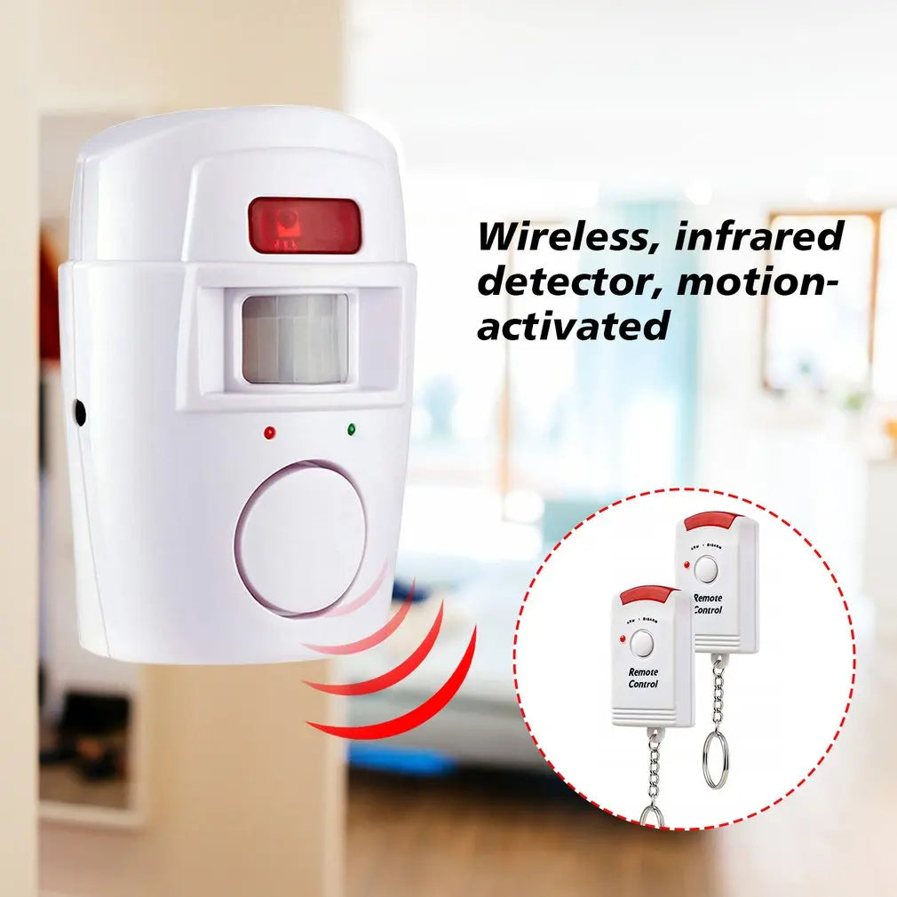 Wireless Motion Sensor Alarm System With Remote For Home Garage - Home and Haven Store