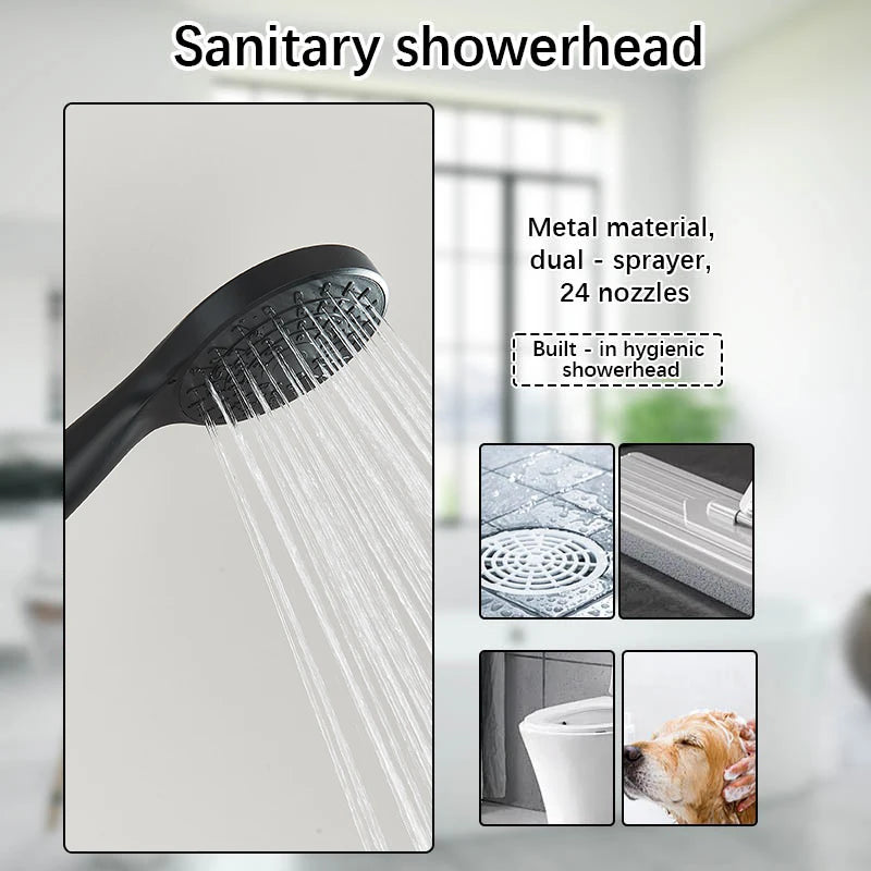 Premium 304 Stainless Steel Shower Kit With Hand Shower Set