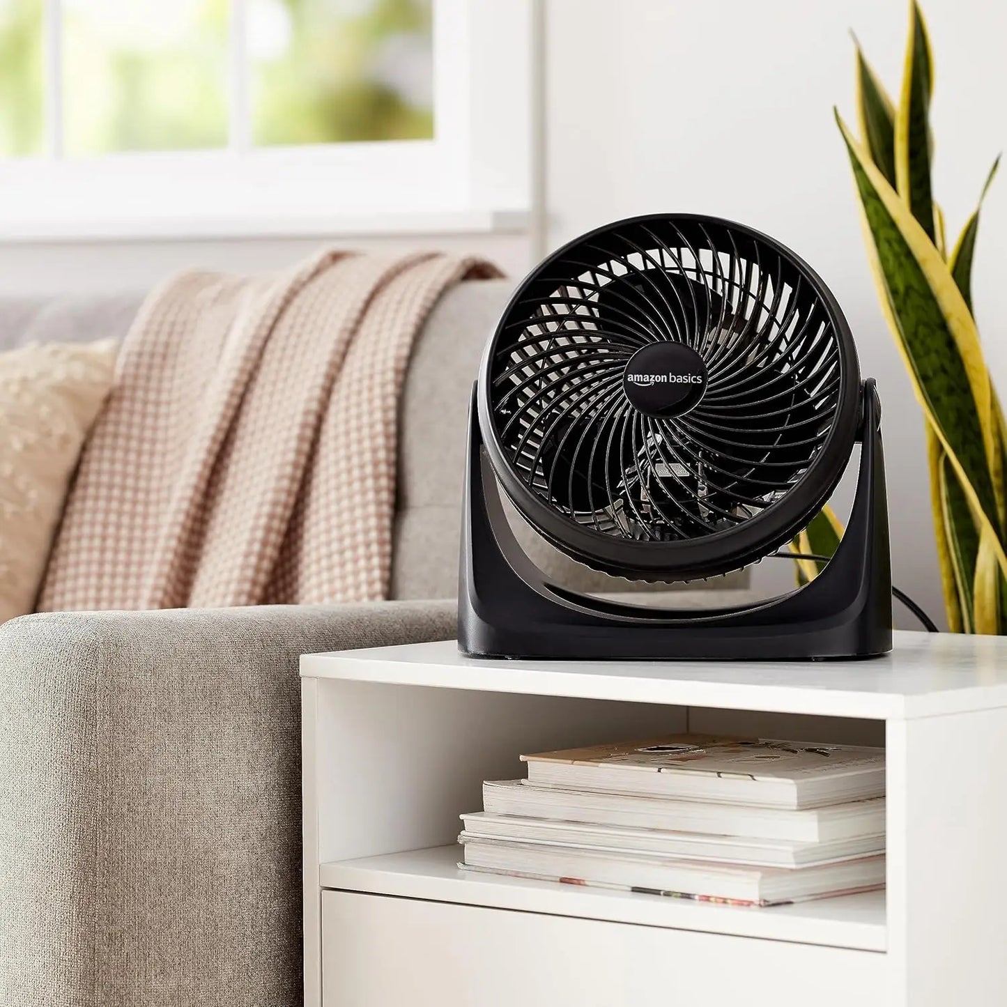 Air Circulator Desk Fan With Tilt Head For Home Office