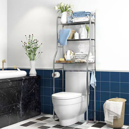 HiMiss Over The Toilet Bathroom Storage Shelf Organizer Rack
