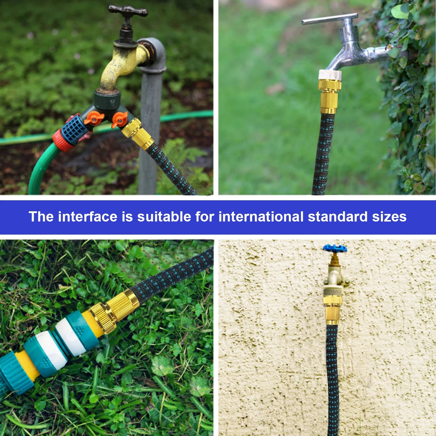 GardenJoy Expandable Garden Hose With 7 Function Spray - Home and Haven Store