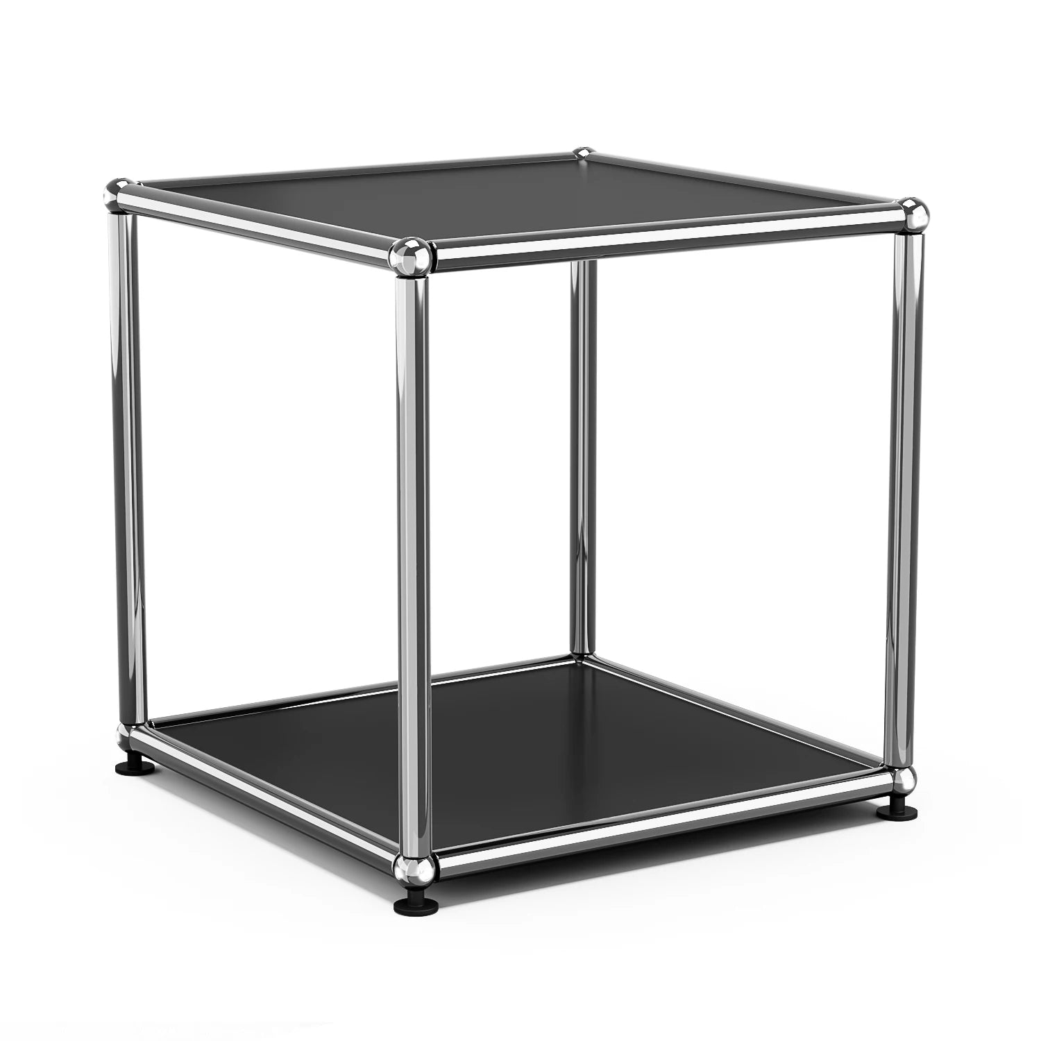 Furgle Modern Minimalist End Table With Metal Frame - Home and Haven Store