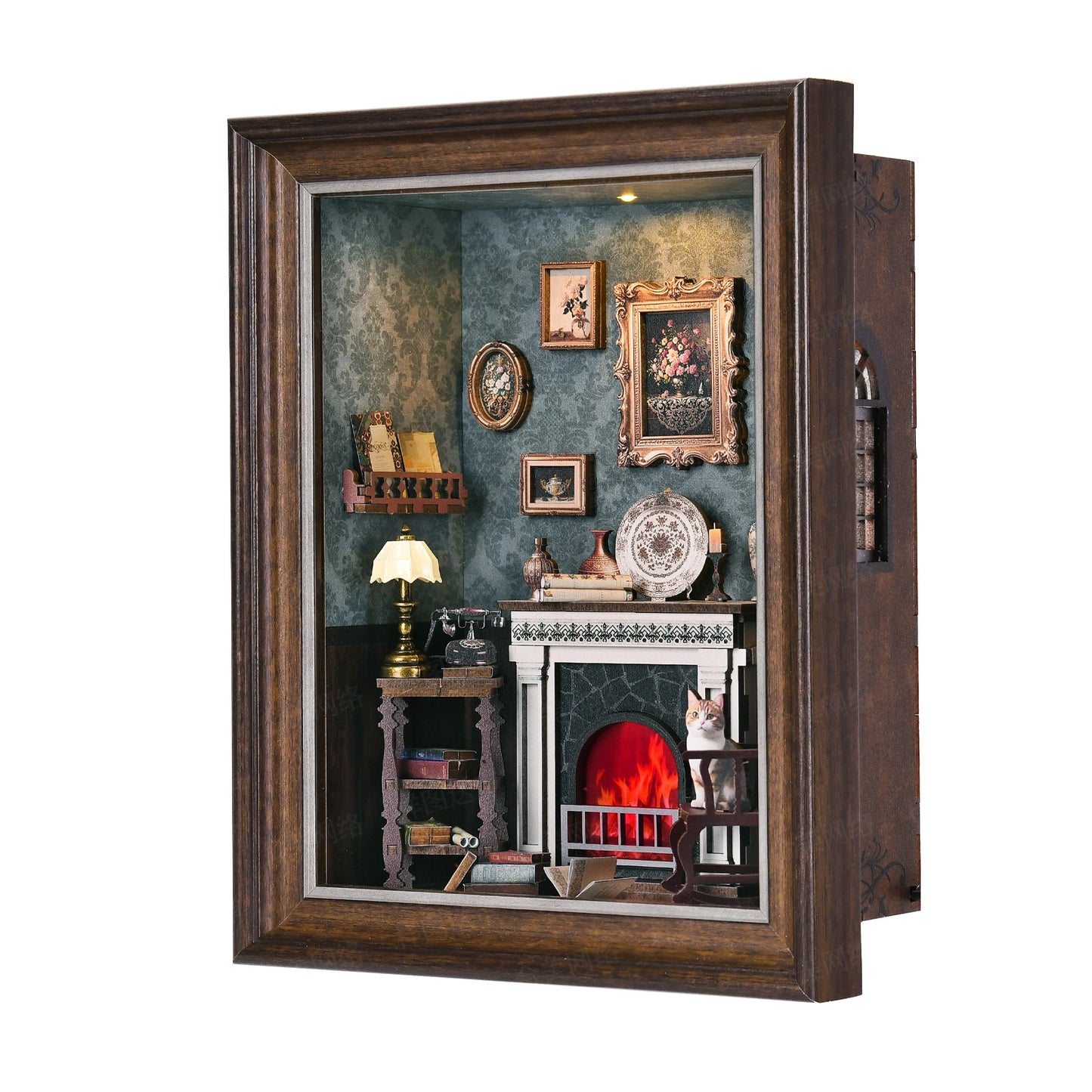 ASLOWSNAIL Book Nook Kit Tailor's Shop DIY 3D Wooden Puzzle - Home and Haven Store