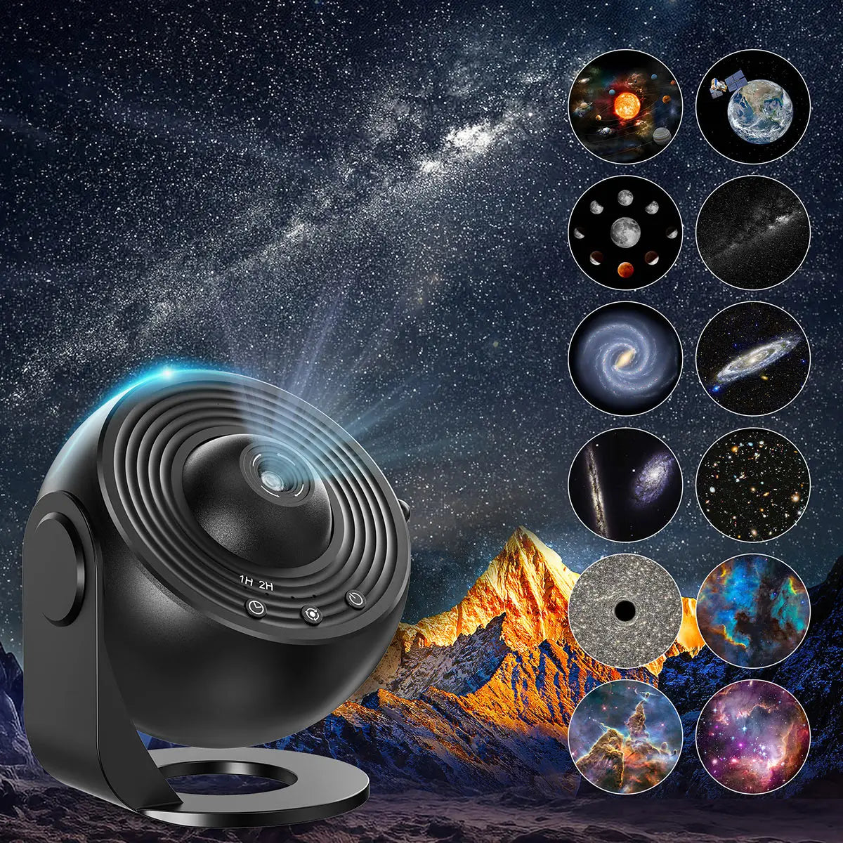 Mexllex 13 In 1 Galaxy Ultral Star Projector Night Light - Home and Haven Store