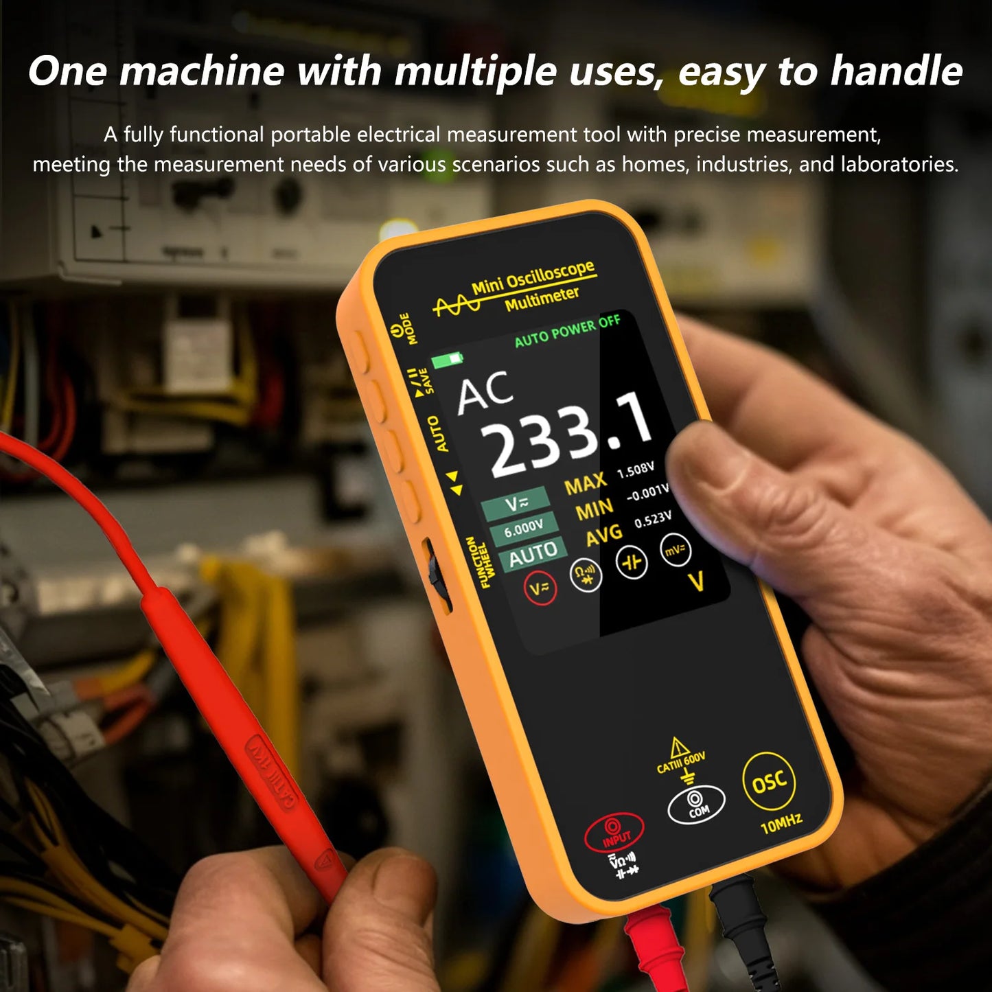 BSIDE 2-In-1 Handheld Oscilloscope Multimeter Tester - Home and Haven Store