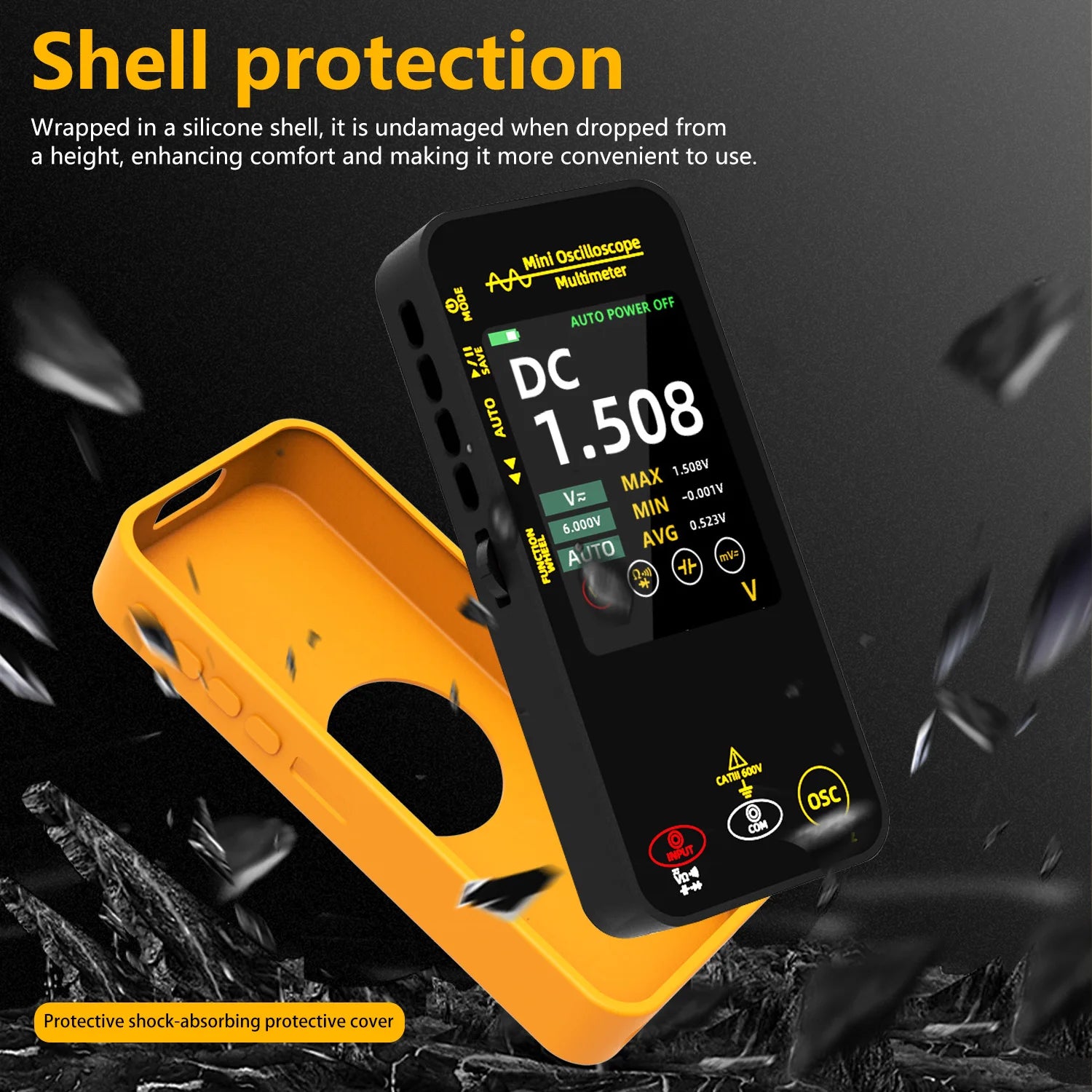 BSIDE 2-In-1 Handheld Oscilloscope Multimeter Tester - Home and Haven Store