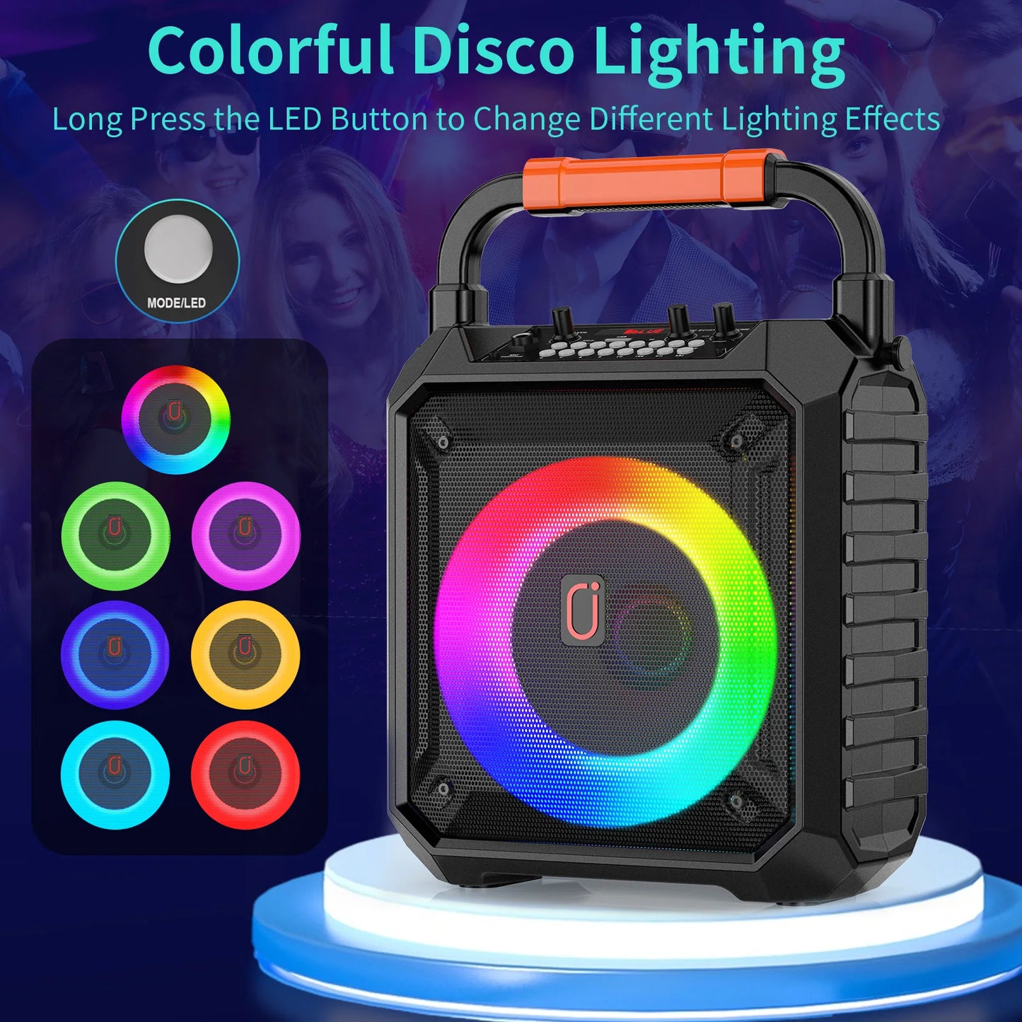 FanFun T17-T Wireless Bluetooth Karaoke Speaker System