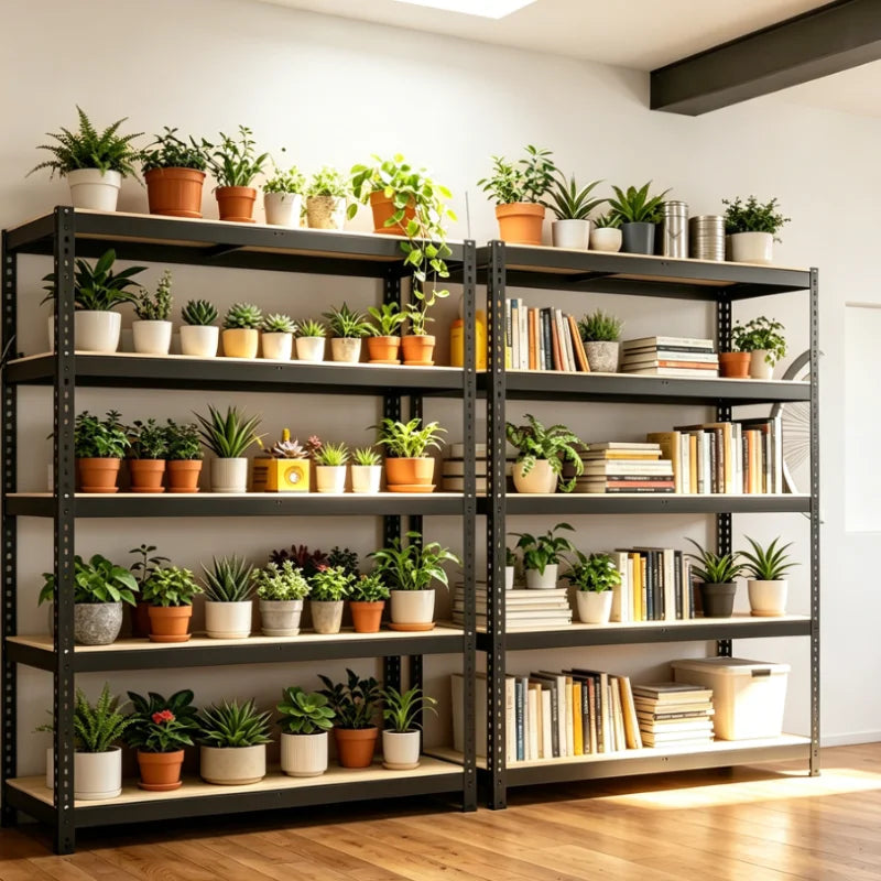 Heavy Duty Metal Storage Shelves With 2000 Lbs Capacity - Home and Haven Store