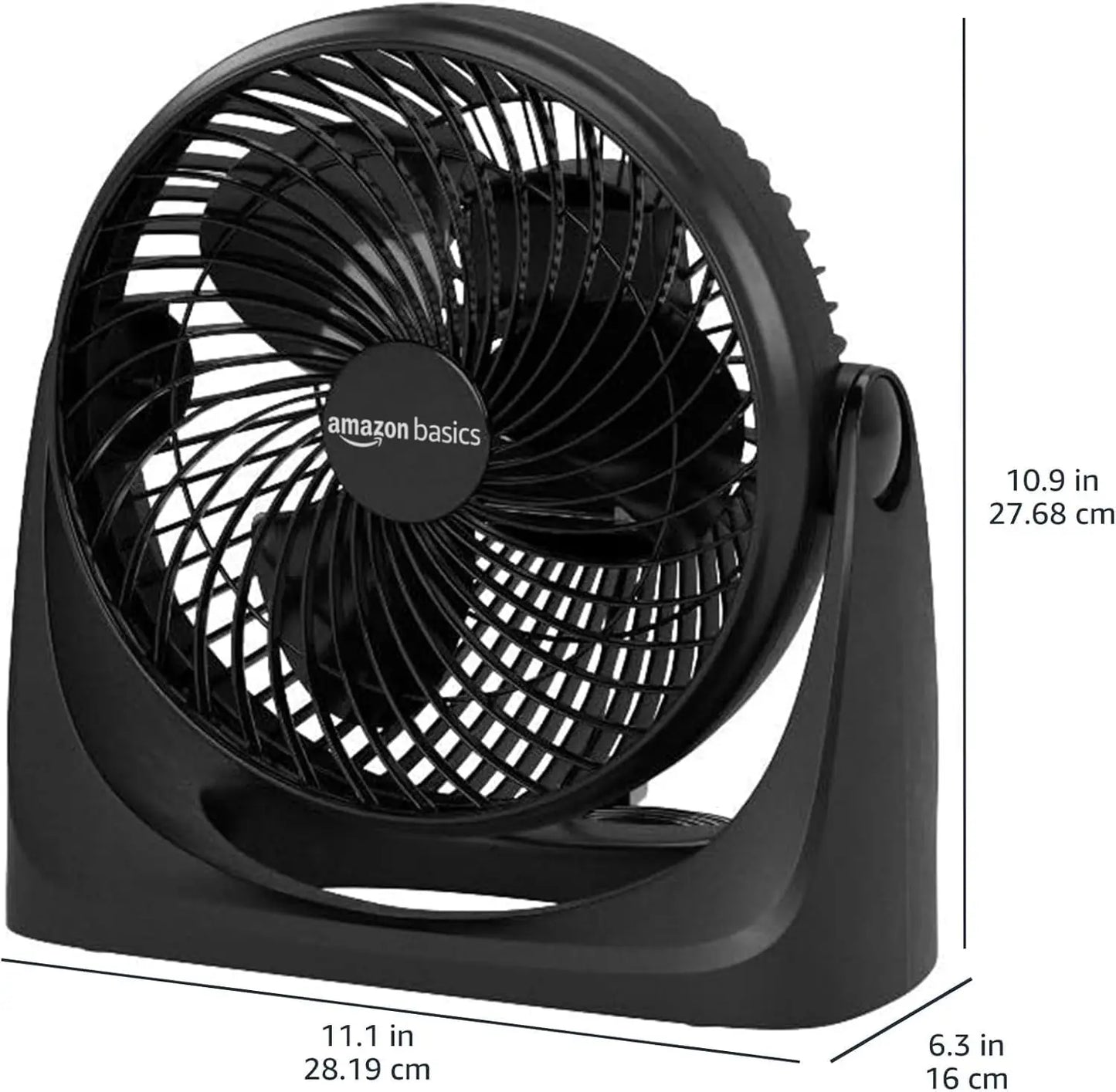 Air Circulator Desk Fan With Tilt Head For Home Office