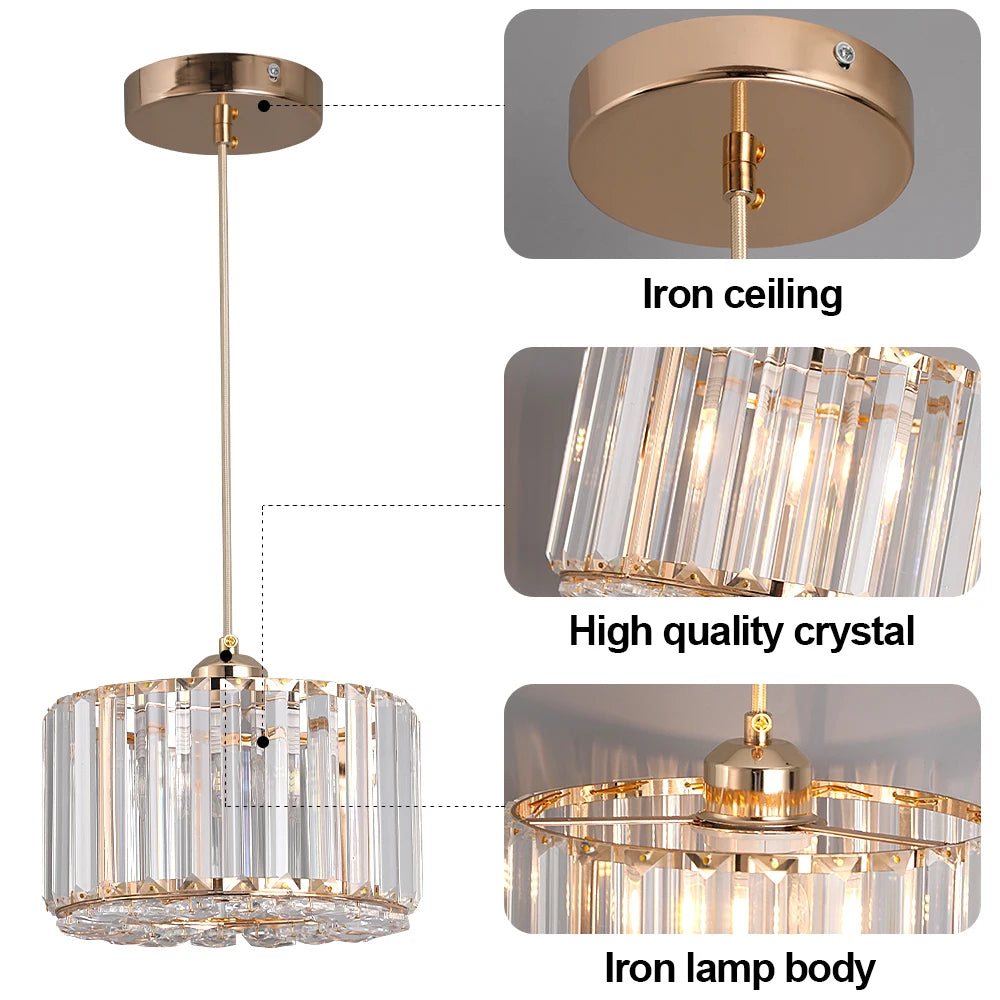 GreeLustr Modern Led Pendant Ceiling Light Fixture