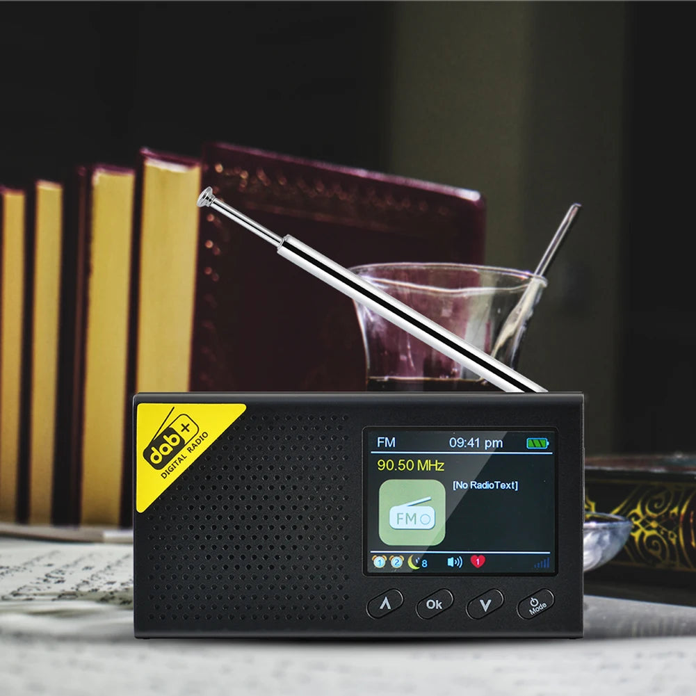 HOSPORT Portable Digital Radio Bluetooth 5.0 DAB FM Receiver - Home and Haven Store