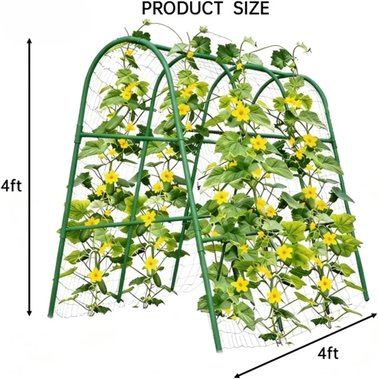 HiMISS Garden Arch Trellis For Raised Beds Plant Support - Home and Haven Store