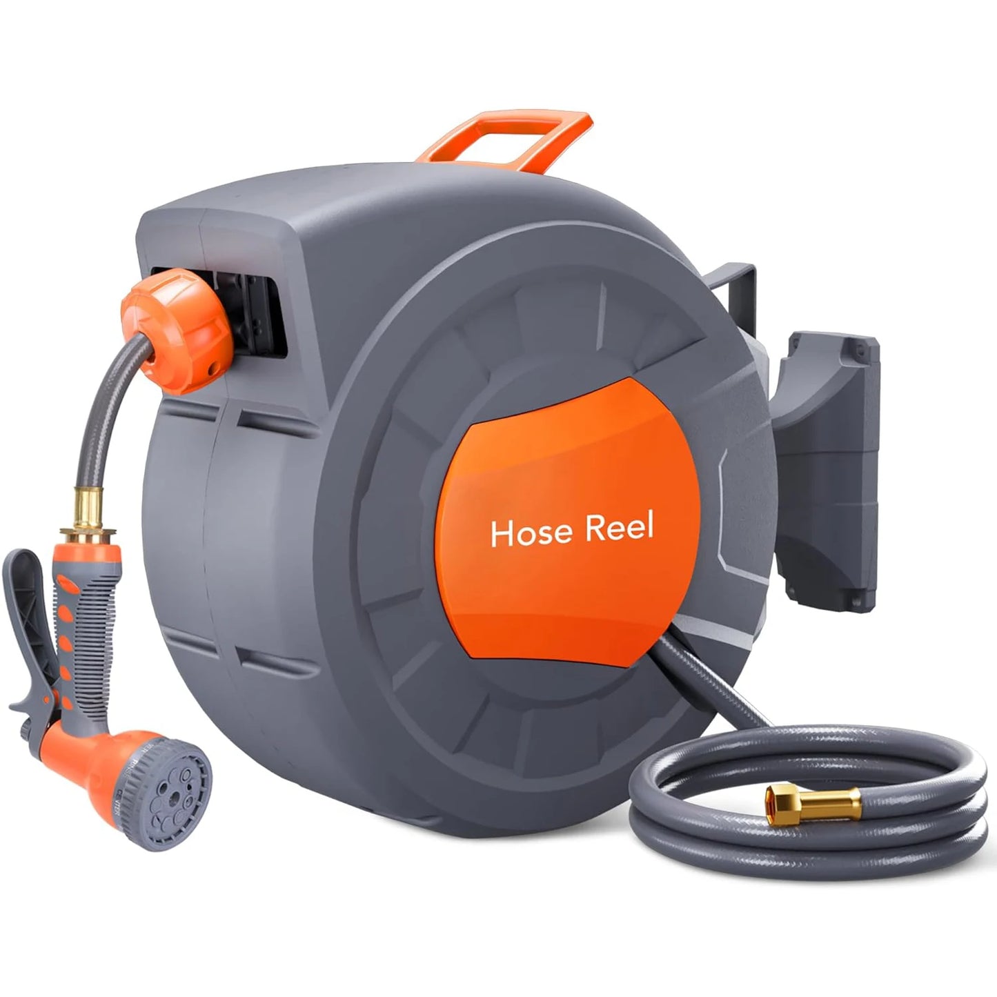 TWISTER.CK Retractable Garden Hose Reel With Nine Function Sprayer - Home and Haven Store