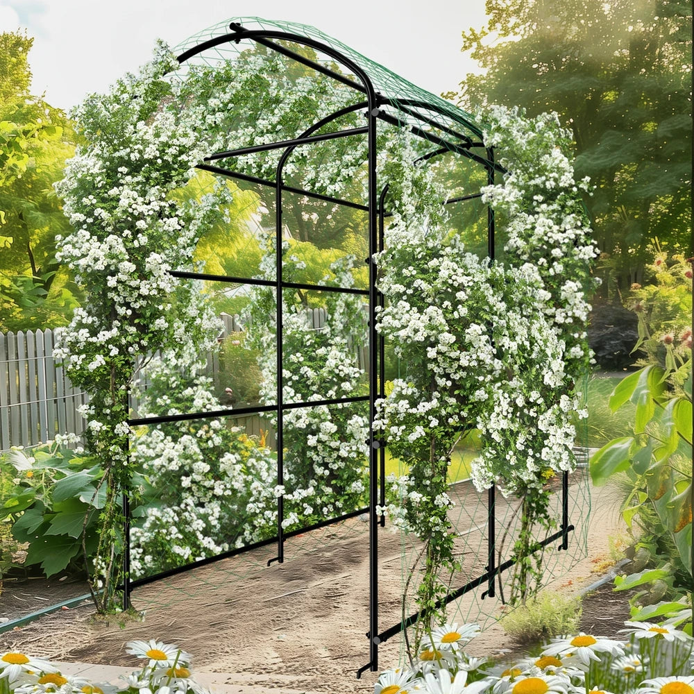 Wisfor U-Shaped Metal Garden Trellis For Climbing Plants